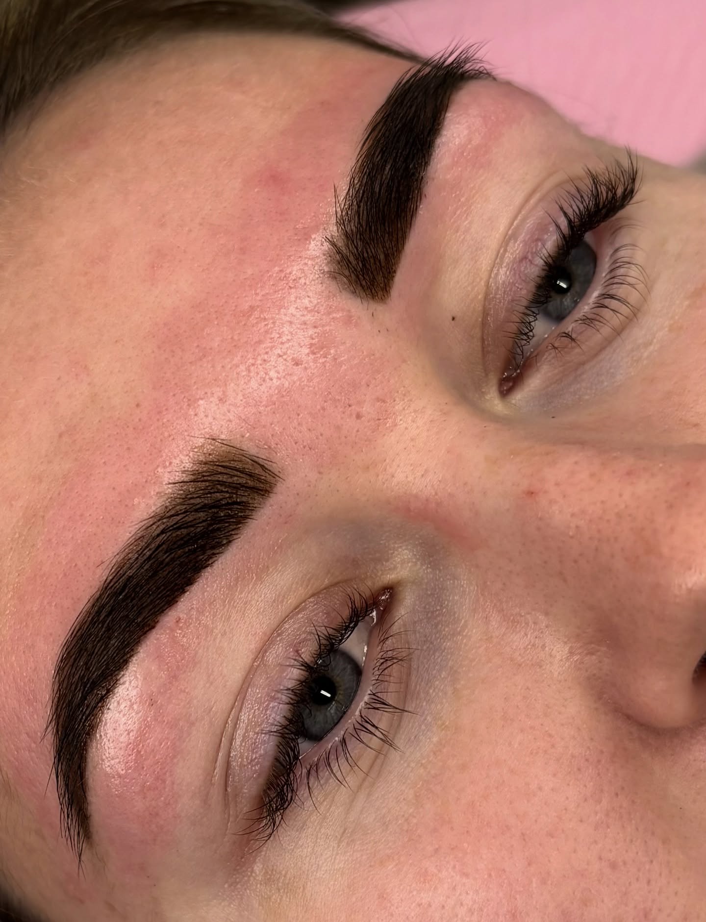 Brow lamination result